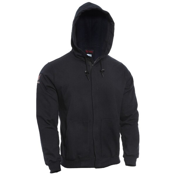 DRIFIRE FR Heavyweight Full Zip Hoodie in Navy